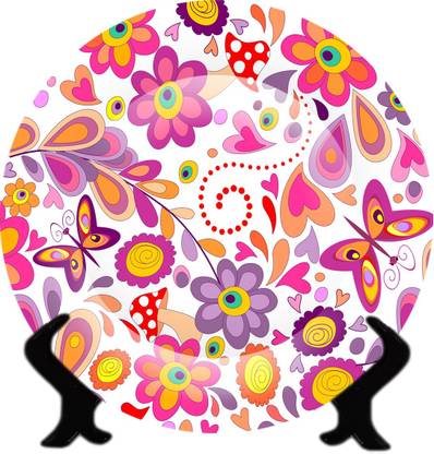 Shoppers Dream Ceramic Decorative Platter