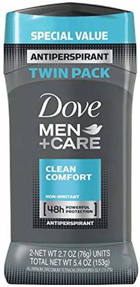 DOVE Men Plus Care Clean Comfort Antiperspirant Deodorant Roll-on  -  For Men