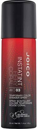 JOICO  Instatint Fiery Coral Temporary Color Shimmer Spray  Hair Spray