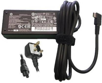 SP Infotech 45W USB Type C AC Adapter for HP Spectre x360 44 W Adapter