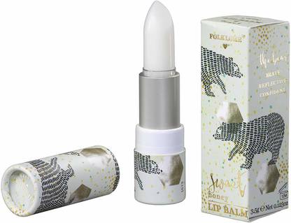 Folklore Moisturizing Nourishing Clear Lip Balm In Twist Tube Honey