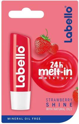 LABELLO fruity Strawberry shine Lip balm spf 10 Strawberry