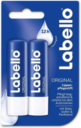 LABELLO Classic Care Lip Balm 2x 0.18 oz - 5g - Pack of two Natural