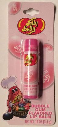 Jelly Belly Bubble Gum Flavored Lip Balm Natural