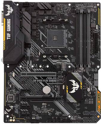 ASUS Tuf B450 Plus Gaming AM4Socket ATX AMD B450 Chipset DDR4 Motherboard for Desktop