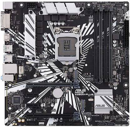 ASUS Prime Z390M-Plus LGA1151Socket Micro-ATX Intel Z390 Chipset DDR4 Motherboard for Desktop