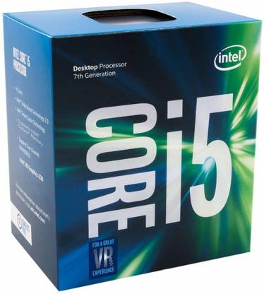 Intel Core i5 7500 3.4 GHz LGA 1151 Socket 4 Cores Desktop, Laptop Processor