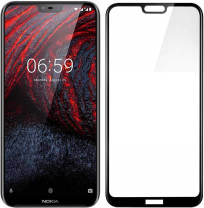 NSTAR Edge To Edge Tempered Glass for Nokia 6.1 Plus