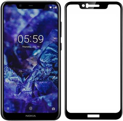 नस्तार एज टू एज टेम्पर्ड ग्लास NOKIA 5.1 Plus के लिए