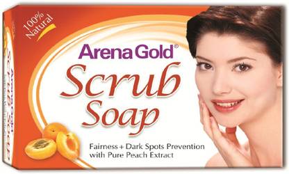 Arena Gold scrub soap