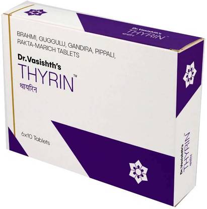 Dr.Vasishth's Thyrin Tablets 6x10
