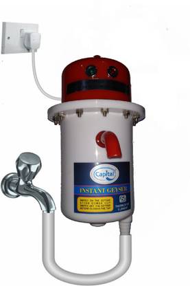 Capital PORTABLE GEYSER 3KW 1 L INSTANT ELECTRIC GEYSER MULTI PURPUSE 1 L Instant Water Geyser