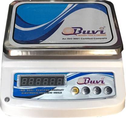 BUVI 20 KG Tabletop machine/ Metal body / Display Weighing Scale