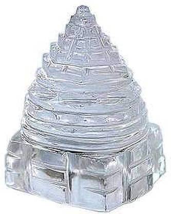 shahinpearlmart 100 % ORIGINAL SPHATIK CRYSTAL SHREE YANTRA Crystal Yantra