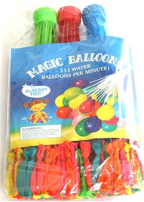 QUIT-X Solid ® Bunch of Balloon Amazing Magic Water Balloon Bombs Balloon