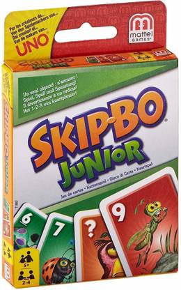 mattel GAMES Skip-Bo Junior Card Game
