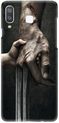 LEEMARA Back Cover for Samsung Galaxy A8 Star (SM - G885) - Hand With Weapon Printed