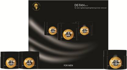 The Beard Company De-Tan Kit For Instant Tan Removal For Men