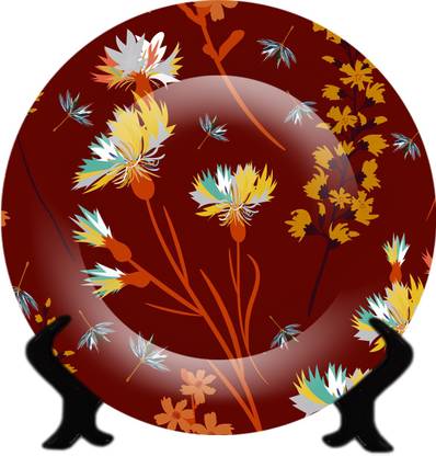 Modern kharidar Ceramic Decorative Platter