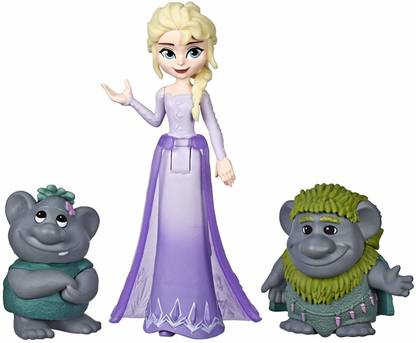 DISNEY Small Doll with Troll Figures Inspired by The Frozen 2 Movie