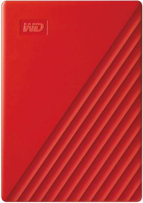 WD My Passport 4 TB External Hard Disk Drive (HDD)