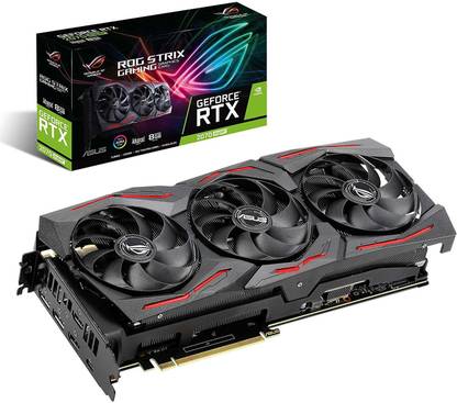 ASUS ROG-STRIX-RTX2070S-A8G-GAMING GDDR6 8 GB NVIDIA Chipset 256 bit 1410 MHz Graphics Card