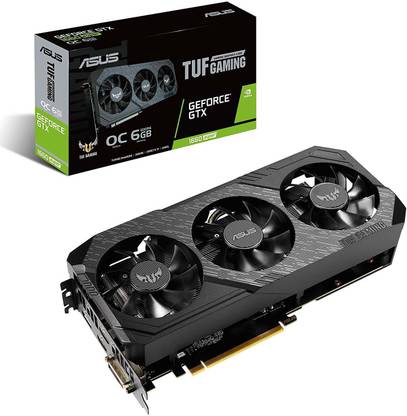 ASUS TUF 3-GTX1660S-O6G-GAMING GDDR6 6 GB NVIDIA Chipset 192 bit 1402 MHz Graphics Card
