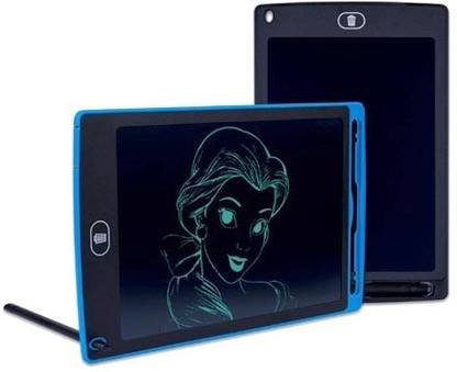 Rewy WRITING TABLET 8.5 Inch Big Digital Drawing And Graphics Paperless Notepad LCD Writing Board Comes In Multicolor Frame Perfect Toy Gift For Kids Learning