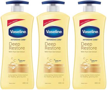 Vaseline Intensive Care Deep Restore Body Lotion For Dry Skin