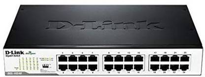 D-Link 24-PORT 10/100 DESKTOP SWITCH 24 Ports 100 Mbps Network Switch