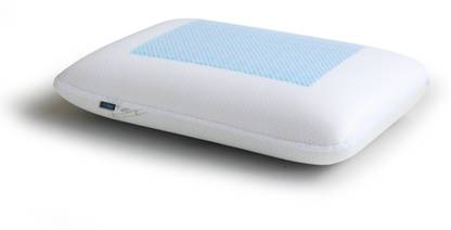 OrkaSleep Gel Pillow Memory Foam Solid Travel Pillow Pack of 1