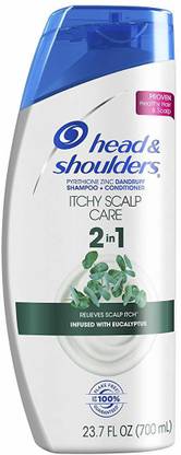 HEAD & SHOULDERS Itchy Scalp Care With Eucalyptus 2-In-1 Dandruff Shampoo