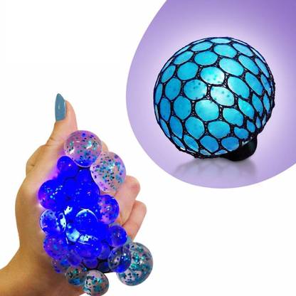 QUIT-X ® Mesh sensory ball fidget toys autism occupational therapy stress relief  - 6 cm