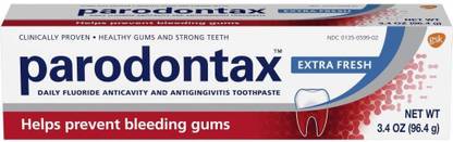 Parodontax Extra Fresh Toothpaste for Bleeding Gums, 3.4 Ounce Toothpaste