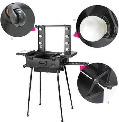 vanity trolley with mirror