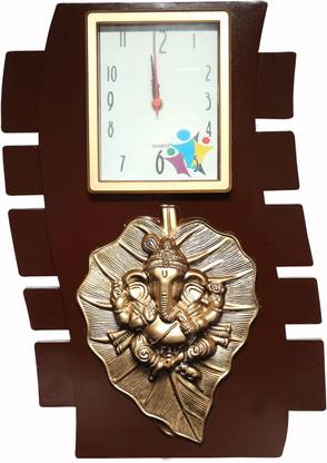 SIMPLEX Analog 22 cm X 15 cm Wall Clock