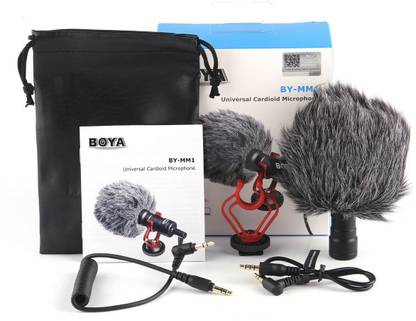 BOYA BY-MM1 Universal Cardiod Shotgun Mic Microphone