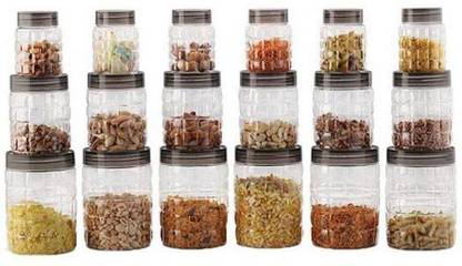 kkart Plastic Grocery Container  - 1100 ml, 800 ml, 500 ml