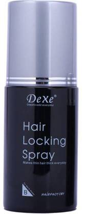 DeXe Lock-In Hair Spray-100ml Suitable For All Hair Fibers Hair Spray