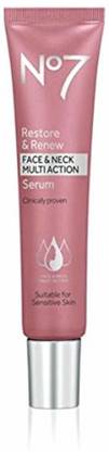 No7 Restore & Renew Face & Neck MULTI ACTION Serum 