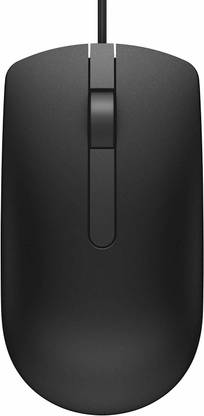 dell ms 116-bk wired optical mouse