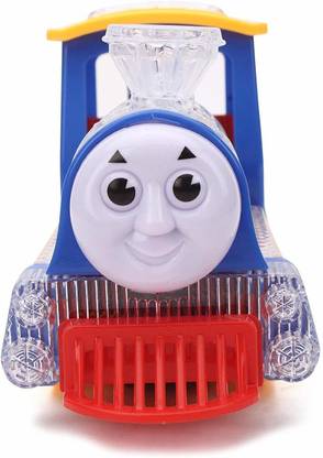 MWT TOYZ Bump and Go Musical Funny Loco Engine Toy