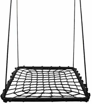 KHOMO GEAR Rectangular Platform Swing and Spin Seat Set