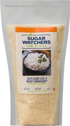 SUGAR WATCHERS Low GI Diabetic Friendly Rice 1 Kg Raw Rice (Medium Grain, Polished)