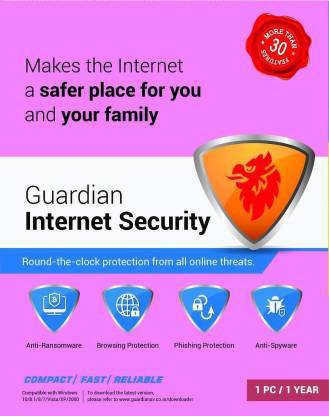 Guardian Internet Security 1 User 1 Year