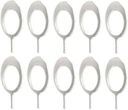 Qweezer (10 Pcs) SIM Card Tray Open Eject Pin Removal Tool Needle Opener Ejector for All Mobile Phones Sim Adapter