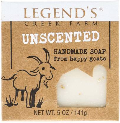 LEGENDS Unscented Goat Milk Soap
