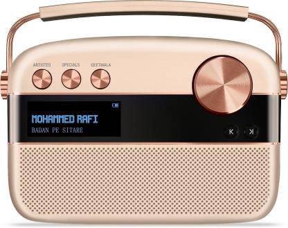 saregama carvaan Rose Gold - Sound by HARMAN/ KARDON 10 W Bluetooth Home Theatre (Rose Gold, Stereo Channel) 9.1 W Bluetooth Speaker