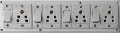KVM 4+4 extension box, 2mtrs 4  Socket Extension Boards