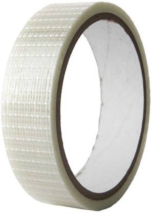 EmmEmm Anti Scuff Self Adhesive Cross Filament Tape or Fiber Glass Bat Face Repair/ Protection Tape